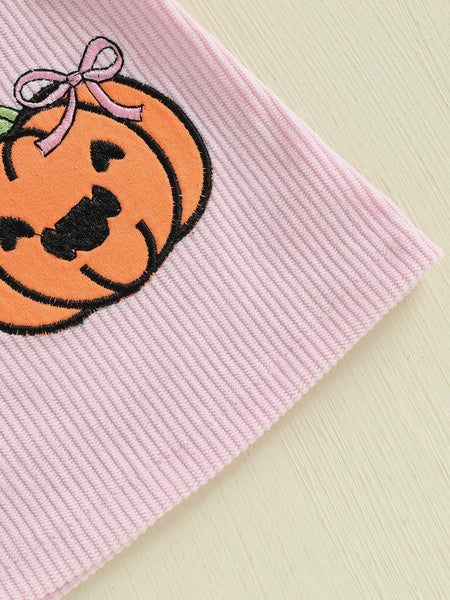 Peek-a-Boo Pumpkin Outfit for Baby & Toddler Girls