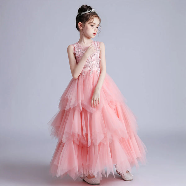 The Blossom Layered Special Occasion Dress for Girls