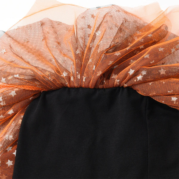 Peek-a-Boo Kitty Pumpkin Outfit for Girls