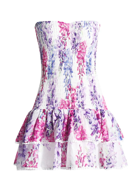 Lilac Bunches Party Dress