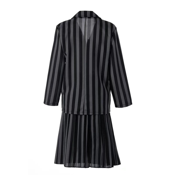 Wednesday Addams Nevermore Uniform Costume for Girls & Teens