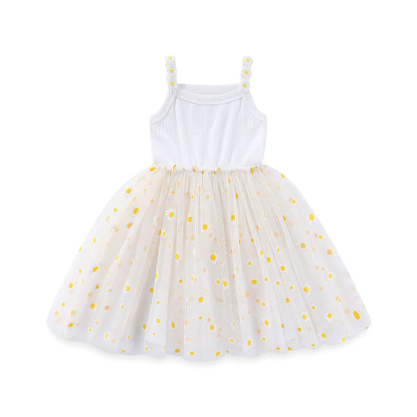 Pretty Daisies Tulle Twirl Dress for Baby & Little Girls