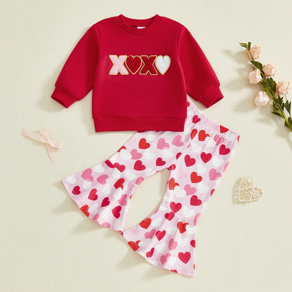 XOXO Outfit for Baby & Toddler Girls