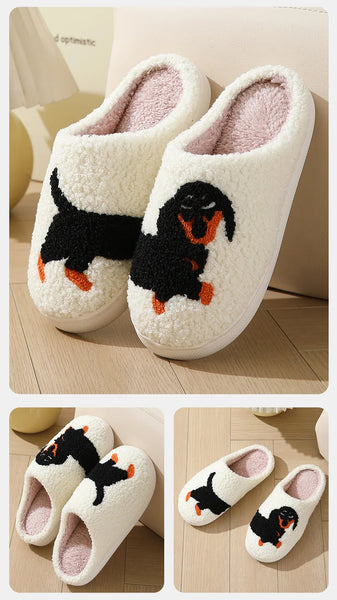 Proud Dachshund Slippers for Women & Teens