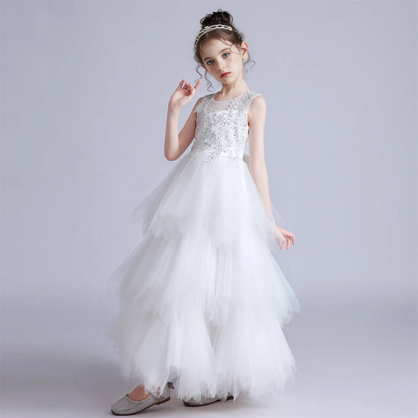 The Blossom Layered Special Occasion Dress for Girls