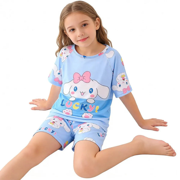 Best Friends Hello Kitty™, Cinnamoroll™, Kuromi™ or MyMelody™ Pajama Set for Girls