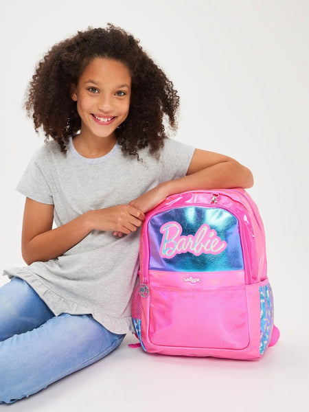 Smiggle Hot Pink Barbie Backpack & Accessories