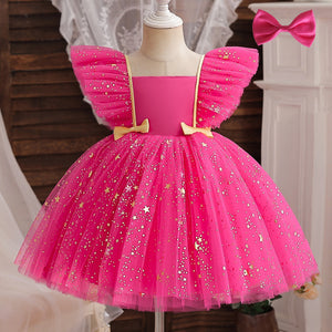 The Starry Tulle Little Barbie Princess Dress