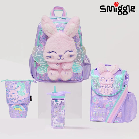 Smiggle® Enchanted Bunny Medium-Capacity Backpack & Accessories