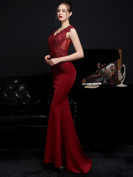 The Aurora Lace Mermaid Gown for Women