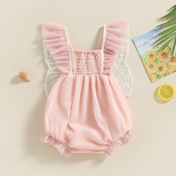 The Amber Butterfly Wings Romper