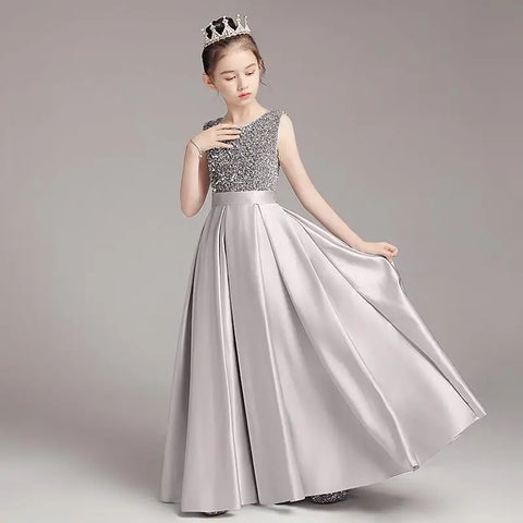 The Mya Satin Special Occasion Dress for Babies & Girls