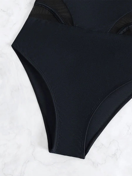 The Optics Black Glam One Piece