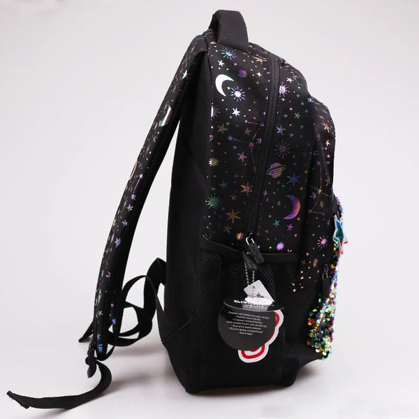 Smiggle® Cosmic Sparkles Large Capacity Backpack & Accessories