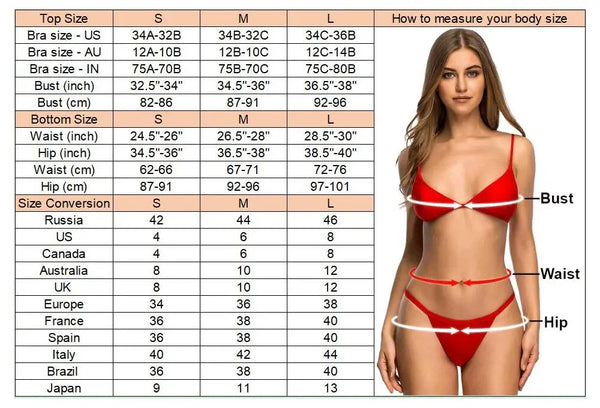 Jewel Girl Halter Side Tie Bikini for Women-More Colors!