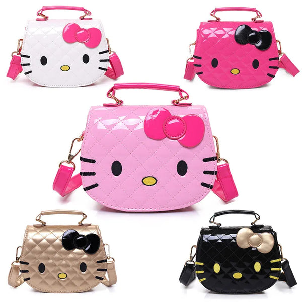 Hello Kitty Patent Shiny Mini-Purse for Girls