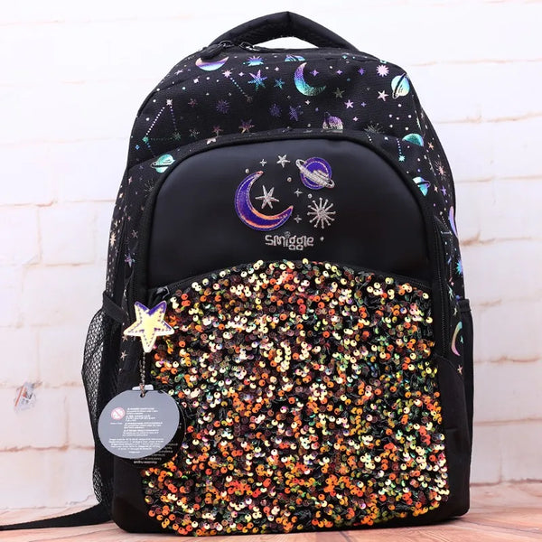 Smiggle® Cosmic Sparkles Large Capacity Backpack & Accessories