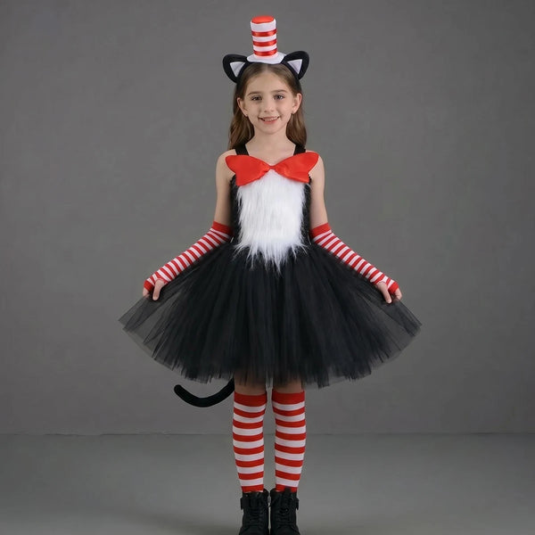Girls Cat in The Hat™ Tutu Dress Costume Set