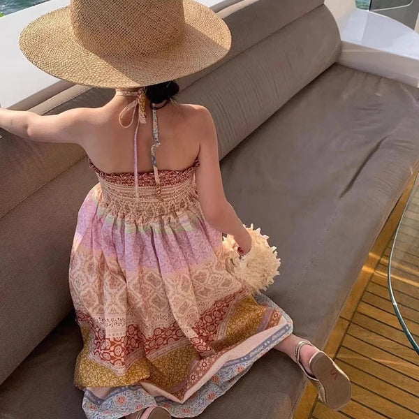 Sunny Days Maxi Dress for Toddler & Little Girls