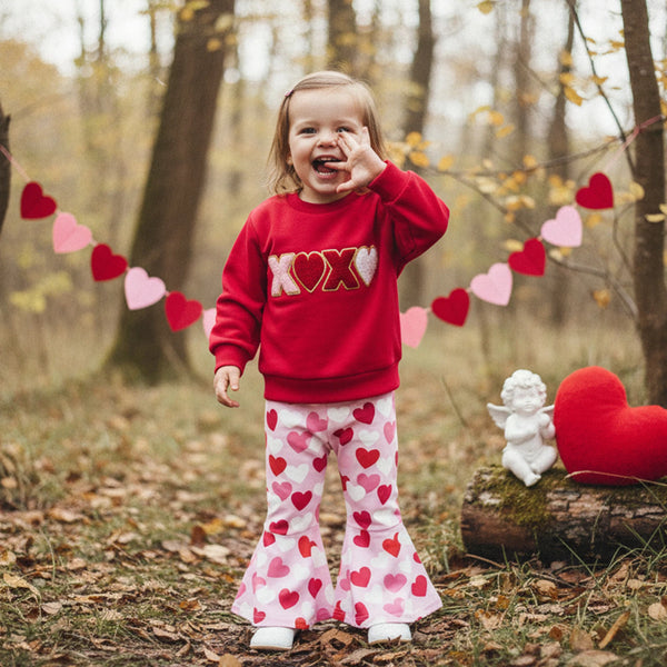 XOXO Outfit for Baby & Toddler Girls