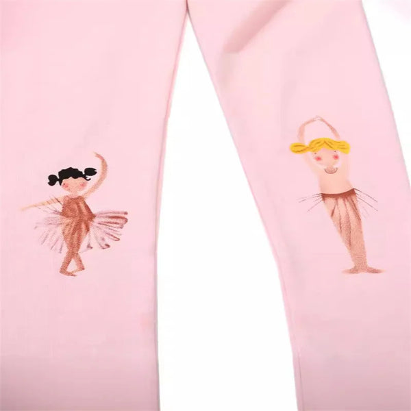 Today We Ballet Leggings & Flutter Sleeve Top Set for Toddler & Little Girls