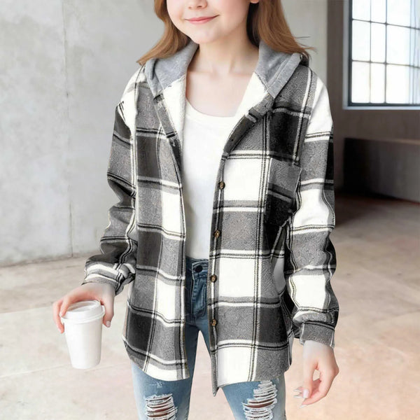 Maya Hooded Shacket for Girls & Teens
