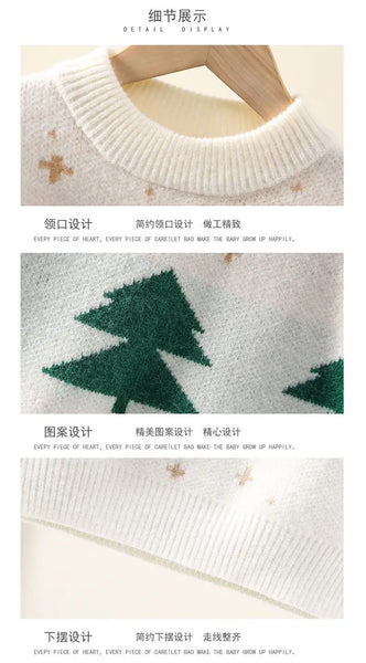 Soft & Fluffy Holiday Christmas Sweater for Girls & Tweens