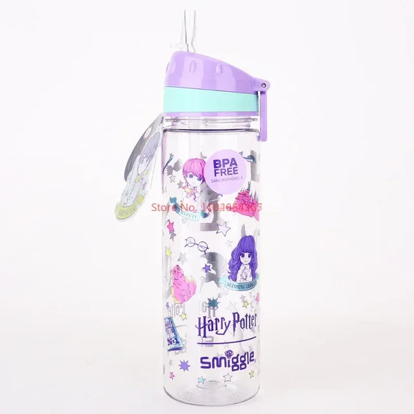 Smiggle Purple Harry Potter Anime Backpack & Accessories