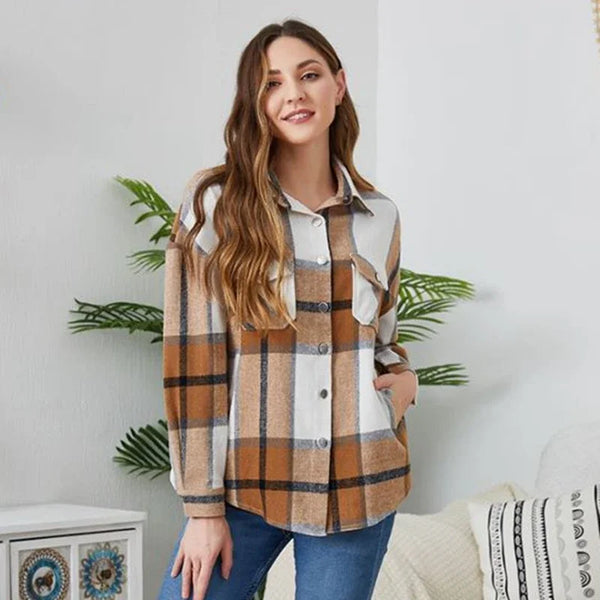 Mommy & Me Classic Plaid Button-Down Shackets for Women & Girls