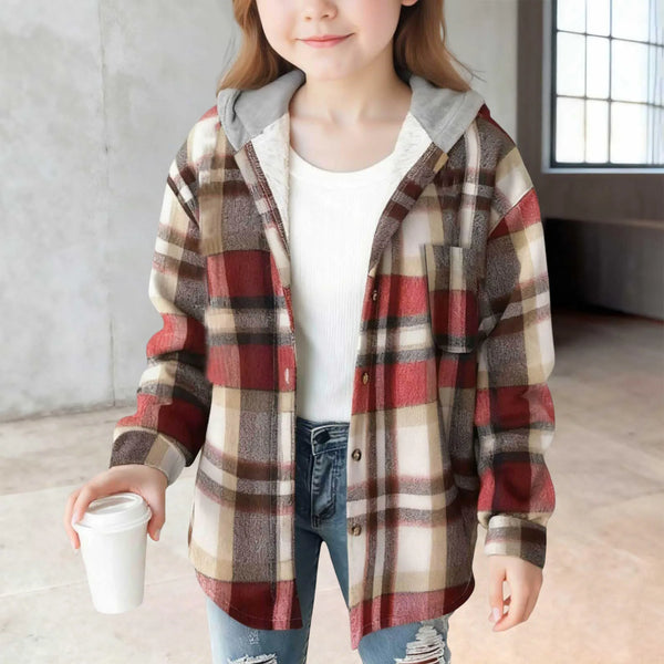 Maya Hooded Shacket for Girls & Teens