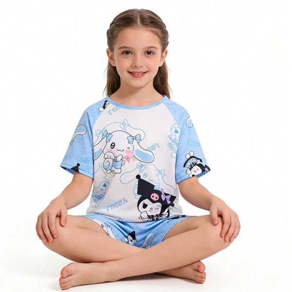 Best Friends Hello Kitty™, Cinnamoroll™, Kuromi™ or MyMelody™ Pajama Set for Girls