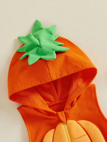 The Cat, The Gourd, & The Bat Romper Costume Sets for Baby & Toddler Girls