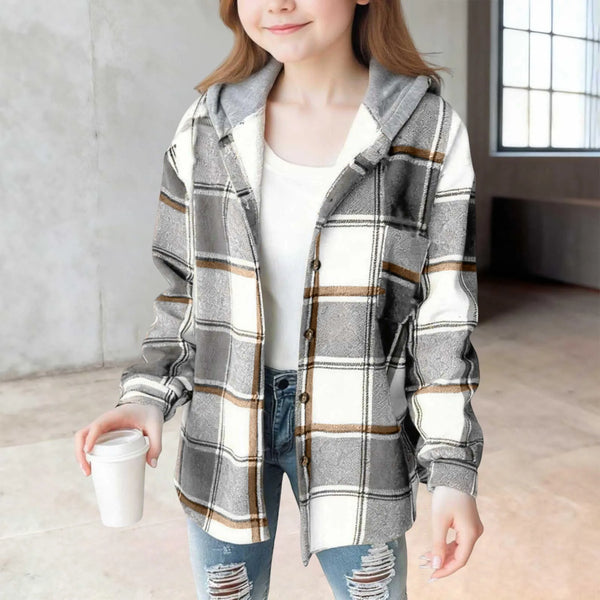 Maya Hooded Shacket for Girls & Teens
