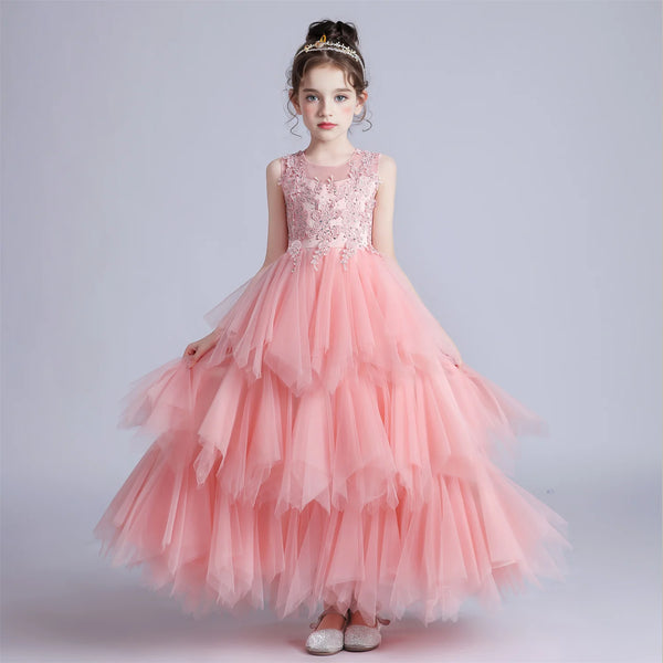 The Blossom Layered Special Occasion Dress for Girls