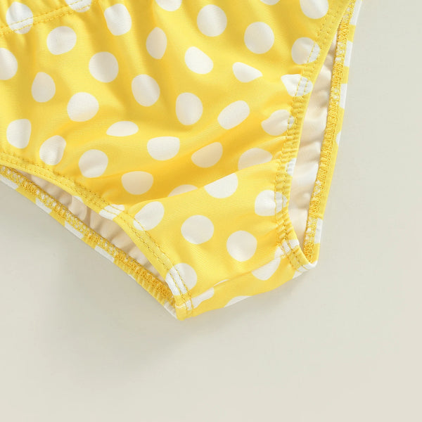 Cutie Sprinkles & Polka-dots Swimwear Set for Baby & Toddler Girls