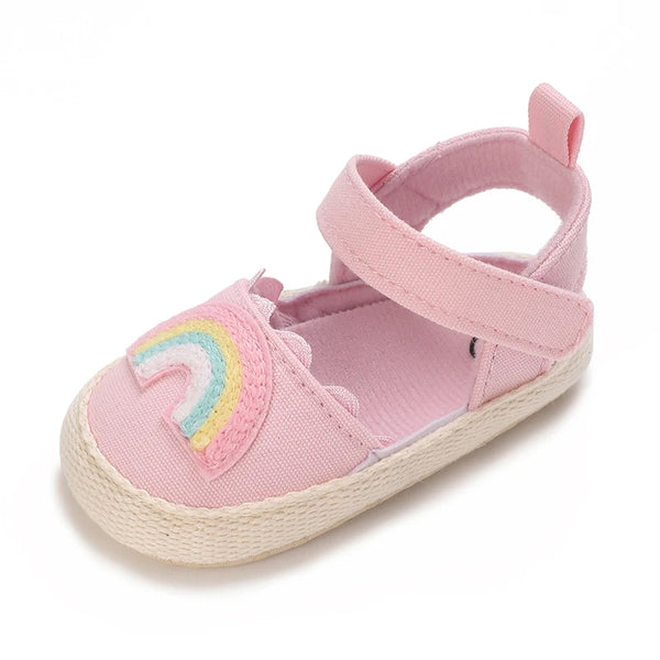 Rainbow Babe Sandal for Baby Girls