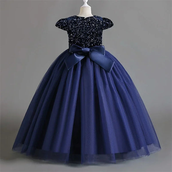 Dominique Gorgeous Sequin Tulle Ballgown Special Occasion Dress for Girls