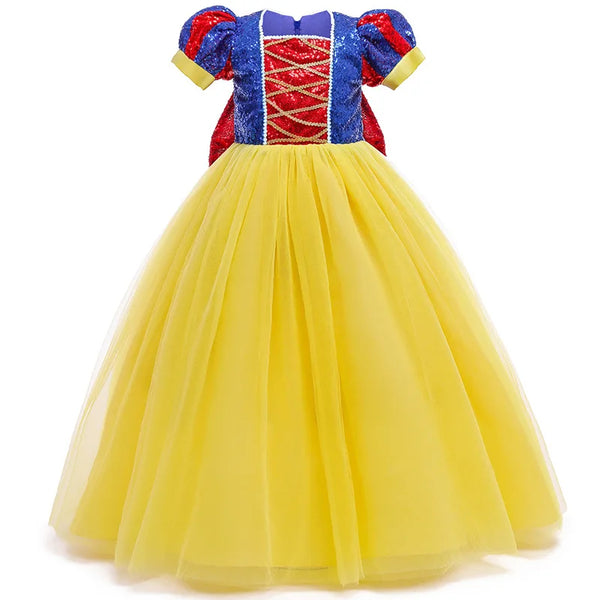 Sparkly Fancy Snow White™ Ball Gown Costume for Girls