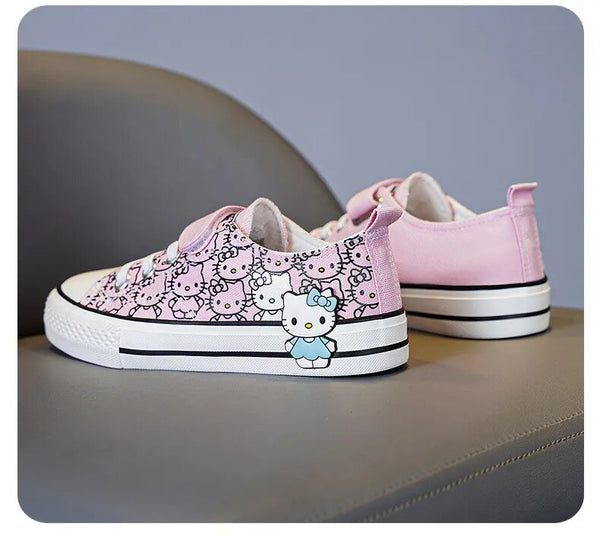 Hello Kitty Canvas Tennies for Girls