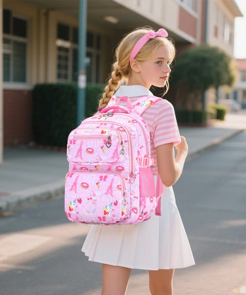 Oui Oui Paris Girls Backpack Set