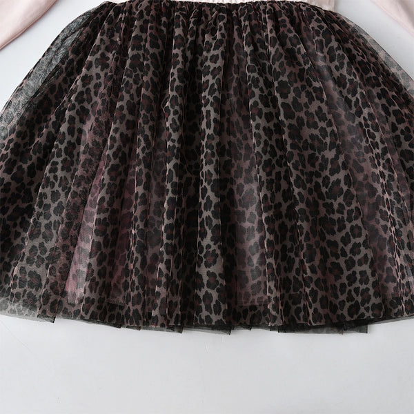 Leopard Princess Tulle Twirl Dress