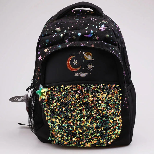 Smiggle® Cosmic Sparkles Large Capacity Backpack & Accessories