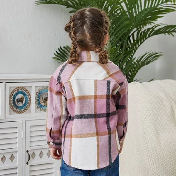 Mommy & Me Classic Plaid Button-Down Shackets for Women & Girls