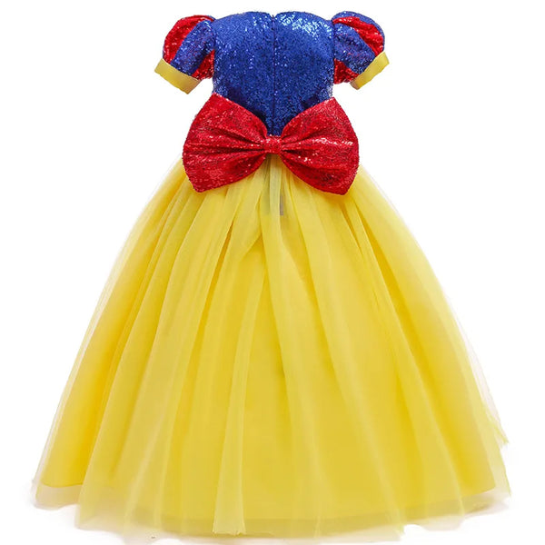 Sparkly Fancy Snow White™ Ball Gown Costume for Girls