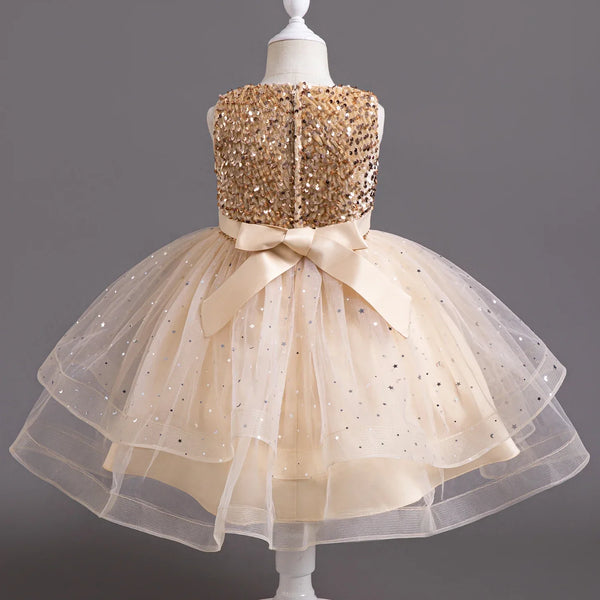 The Chantel Sequin Special Occasion Dress for Girls