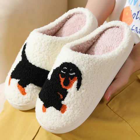 Proud Dachshund Slippers for Women & Teens