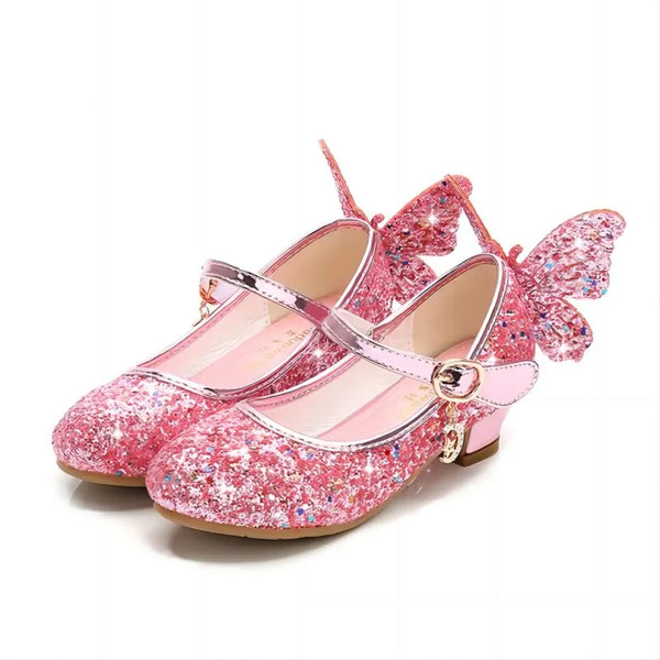 The Sparkly Butterfly Back Dress Shoes
