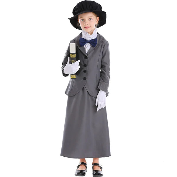 English Nanny Costume for Girls