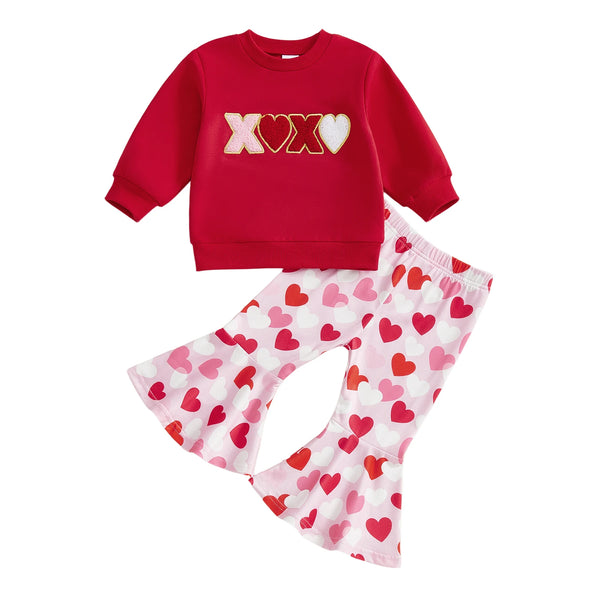 XOXO Outfit for Baby & Toddler Girls