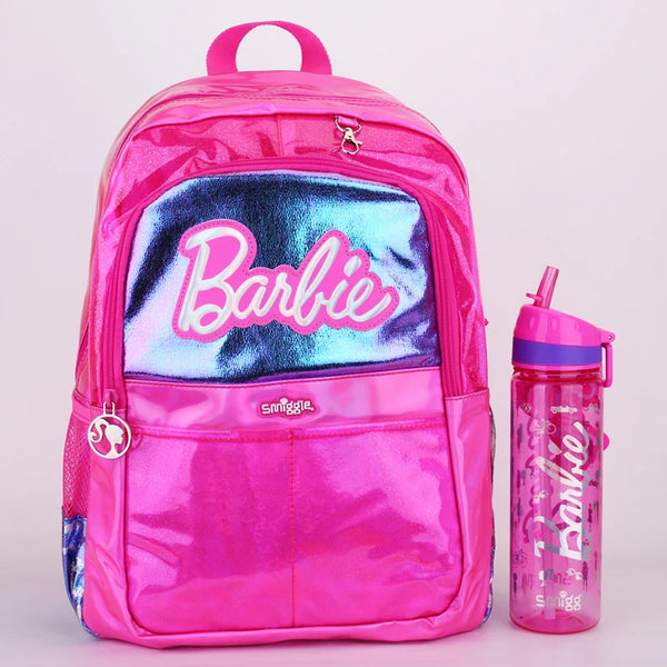 Smiggle Hot Pink Barbie Backpack & Accessories